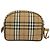 Autre Marque Borsa a spalla Burberrys Nova Check in tela pelle beige oro Auth ep7522 D'oro - vista 3
