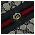 GUCCI GG Supreme Sherry Line Borsa a Spalla PVC Blu Navy Rosso 41 02 090 Auth bs22750 - vista 14