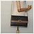 Borsa a spalla in tela a nido d'ape Christian Dior con catena in PVC nero e oro Auth EC097 - vista 21