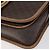 Céline Borsa a spalla in tela Macadam CELINE in pelle PVC marrone oro Auth BD184 D'oro - vista 10