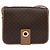 Céline Borsa a spalla in tela Macadam CELINE in pelle PVC marrone oro Auth BD184 D'oro - vista 2