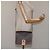 Céline Borsa a spalla in tela Macadam CELINE in pelle PVC marrone oro Auth BD184 D'oro - vista 22