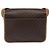 Céline Borsa a spalla in tela Macadam CELINE in pelle PVC marrone oro Auth BD184 D'oro - vista 3