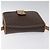 Céline Borsa a spalla in tela Macadam CELINE in pelle PVC marrone oro Auth BD184 D'oro - vista 6