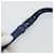 Borsa a spalla PRADA in pelle nera e blu Auth am7706 Nero - vista 10