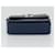 Borsa a spalla PRADA in pelle nera e blu Auth am7706 Nero - vista 11