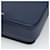Borsa a spalla PRADA in pelle nera e blu Auth am7706 Nero - vista 14