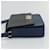 Borsa a spalla PRADA in pelle nera e blu Auth am7706 Nero - vista 4