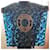 Poncho in seta multicolore Burberry  - vista 7