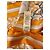 Poncho in seta multicolore Burberry - vista 5