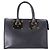 Borsa a mano Sophie Hulme Saddle Albion Box Tote in pelle nera - vista 11