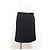 Minifalda de talle alto Ann Demeulemeester en lana negra - vista 7
