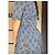 Mono estampado en denim azul Sandro talla 38 - vista 2
