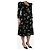 Erdem Schwarzes Midikleid aus Jersey mit Blumenmuster - Größe UK 14 - Ansicht 3