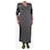 Autre Marque Multicolour floral printed midi dress - size UK 14 Multiple colors Viscose  ref.2087676