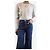 Alessandra Rich Grau cropped Kabelstrickpullover - Größe UK 6 - Ansicht 3