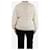 Ulla Johnson Creme Osian Kabelstrickpullover - Größe L Roh  - Ansicht 2