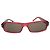 Occhiali da sole Christian Dior Sunstrass 2 con strass rosa e rosso. - vista 3