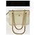 Borsa Chanel in pelle caviar beige con finiture oro - vista 2