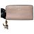 Bamboo GUCCI Cartera con cremallera alrededor de piel de ternera Cellarius con borlas de bambú Rosa claro