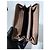 Bamboo GUCCI Cartera con cremallera alrededor de piel de ternera Cellarius con borlas de bambú Rosa claro - vista 10