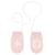 LOUIS VUITTON New cashmere mittens (sold separately from the 'set') Pink  ref.2088346