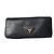 Prada Saffiano Lux Leder Klapp-Wallet Schwarz