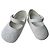 LOUIS VUITTON Chaussons naissance cuir blanc mixte T18