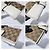 Gucci Shima Long Pelle e Tela Beige/Off-White Crema - vista 10