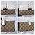 Gucci Shima Long Pelle e Tela Beige/Off-White Crema - vista 6
