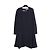 Chloé 2015 Marine Kleid FR38 Marine Crepe Rüschen Perfektes Kleid UK10 US8 Marineblau