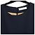 Chloé 2015 Marine Kleid FR38 Marine Crepe Rüschen Perfektes Kleid UK10 US8 Marineblau - Ansicht 3