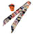 Hermès Foulard en soie Hermes Twilly Charm Patisserie Francaise Noir Multicolore  ref.2088424