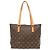 Borsa a mano Monogram Cabas Piano Louis Vuitton Marrone Monogramma