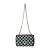 Borsa a Spalla Damier Twist BB di Louis Vuitton Nero Bianco