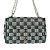 Borsa a Spalla Damier Twist BB di Louis Vuitton Nero Bianco - vista 4