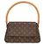 Bolsa de mão Mini Looping Monogram Louis Vuitton Marrom - vista 2