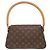 Bolsa de mão Mini Looping Monogram Louis Vuitton Marrom - vista 3