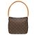 Sac à épaule Monogram Looping MM de Louis Vuitton Marron - vue 3