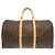 Borsa Boston Monogram Keepall 50 di Louis Vuitton Marrone Monogramma - vista 3