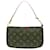 Louis Vuitton Monogram Pochette Accessoires Brown Patent leather  ref.2088568