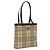 Bolsa Tote Burberry Nova Check em couro PVC bege e marrom Auth BA401