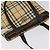 Bolsa Tote Burberry Nova Check em couro PVC bege e marrom Auth BA401 - vista 6