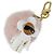 LOUIS VUITTON Vivienne Porta Chaves Charme Rosa M80248 LV Autêntico KD026