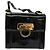 Borsa a Spalla Gancini Salvatore Ferragamo Smalto Nero Oro Auth KD105 D'oro - vista 2