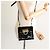Borsa a Spalla Gancini Salvatore Ferragamo Smalto Nero Oro Auth KD105 D'oro - vista 20