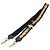 Marc Jacobs Adjustable Shoulder Strap Canvas 38.6""-57.1"" Black Auth am7732