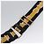 Marc Jacobs Adjustable Shoulder Strap Canvas 38.6""-57.1"" Black Auth am7732 - view 8