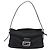 FENDI Mamma Baguette Bolsa de Hombro Nylon Negro Plata Auth ep7496 - vista 13