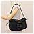 FENDI Mamma Baguette Bolsa de Hombro Nylon Negro Plata Auth ep7496 - vista 27